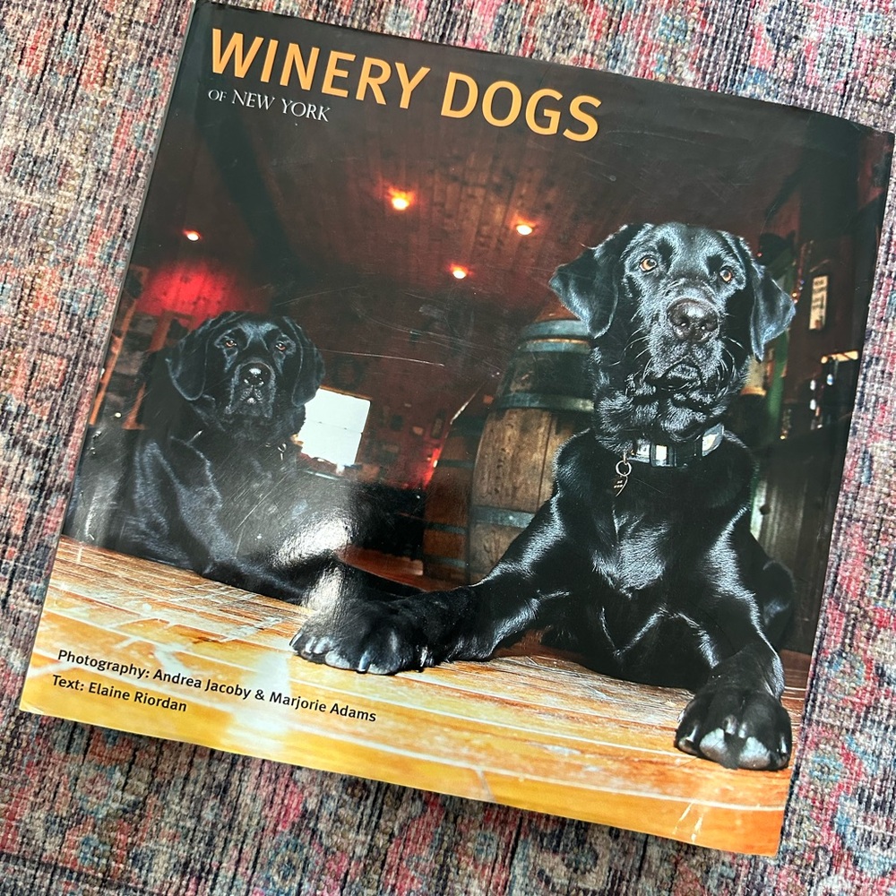 📚 Winery Dogs of New York – Hardcover Book
